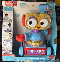 New Fisher-Price GTJ60 4-In-1 Ultimate Learning Bot 