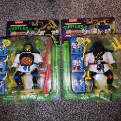 Teenage mutant ninja turtles retro reissue sealed action figures