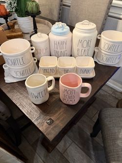 Rae Dunn Ceramic Collection – Mugs, Canisters, Bowls