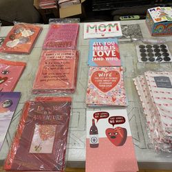 Valentine’s Day cards and other stuff