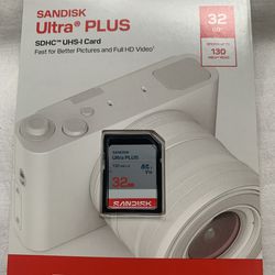 SANDISK Ultra Plus SD Card (32 GB)
