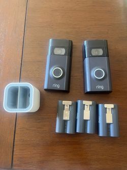 Two Ring 2 battery operated doorbells