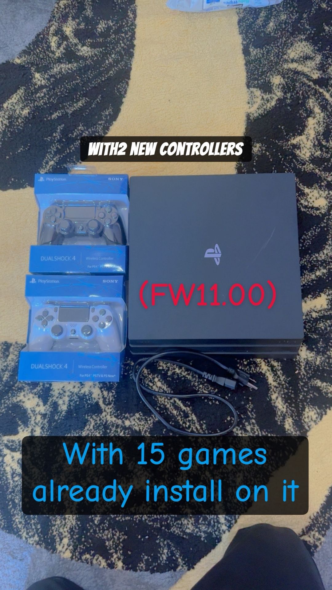 Ps4 Pro 11.00 firmware