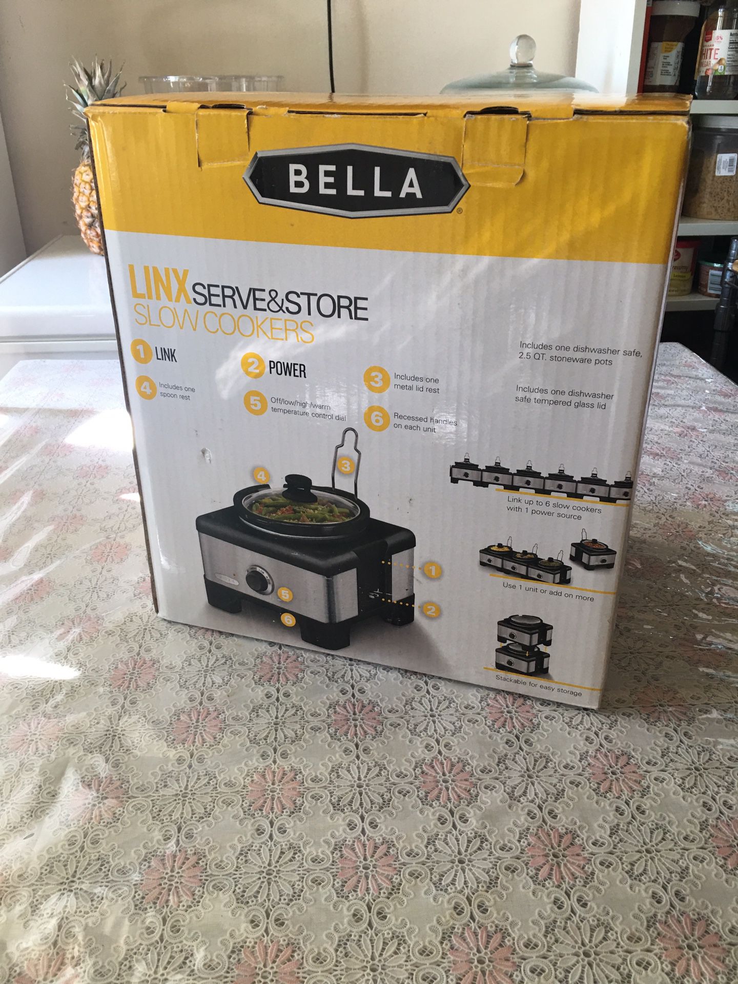 Bella - 5-qt. Slow Cooker with Dipper - Stainless Steel for Sale in Salem,  OR - OfferUp
