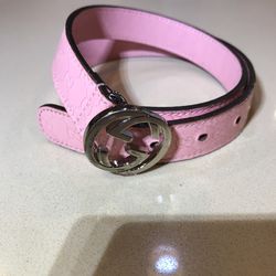 Gucci Belt kids Pink Original