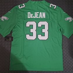 Cooper DeJean Philadelphia Eagles Kelly Green jersey