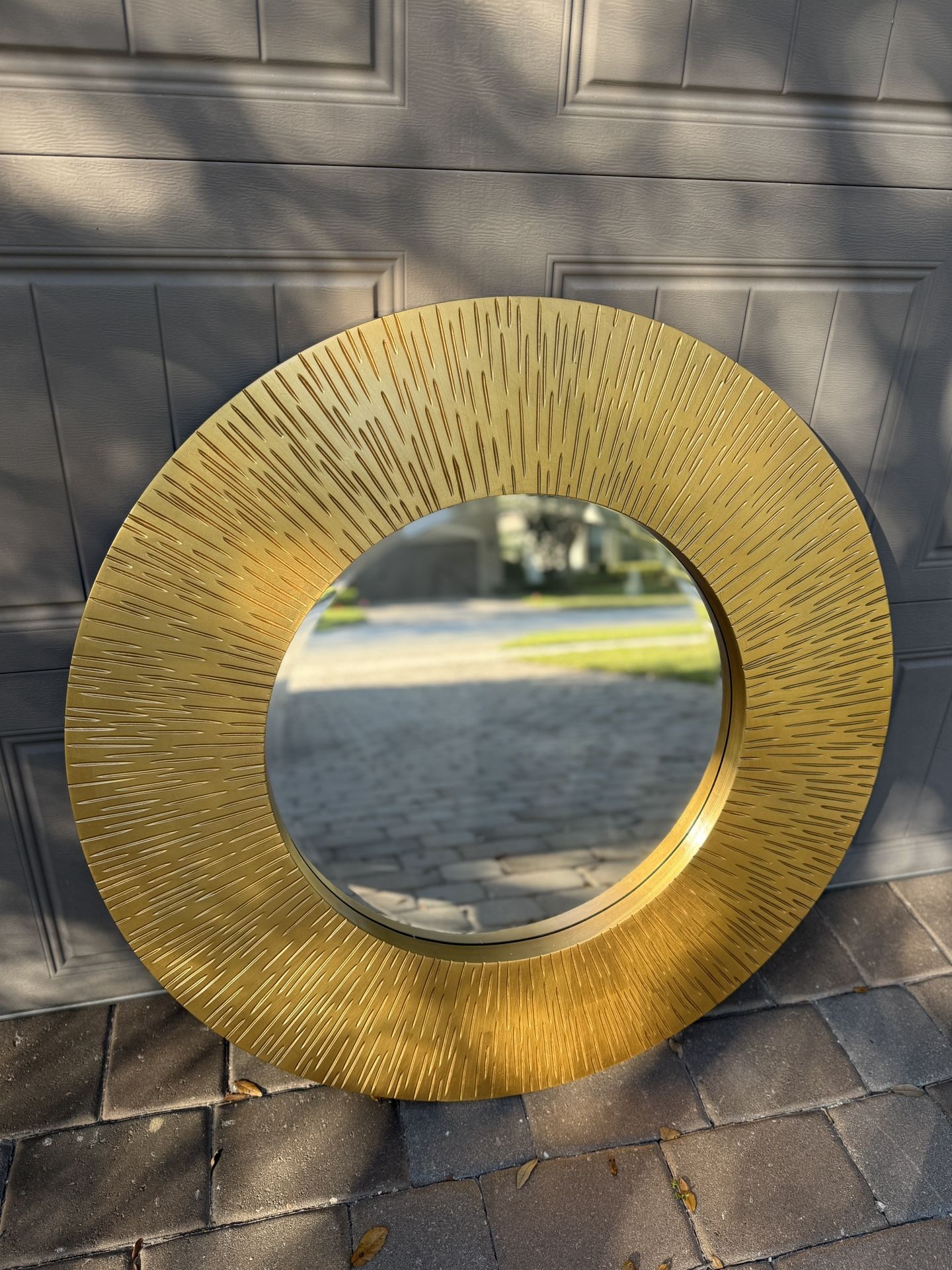 City Furniture Gold Mirror