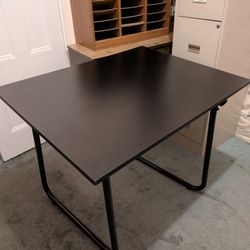 Adjustable Desk With Reversible Top