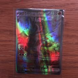 Reshiram ex Pokemon card