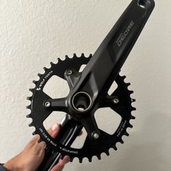 Deore Crankset Wolf Tooth Chainring 