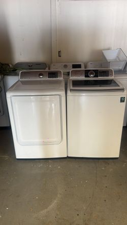 Samsung set washer and dryer