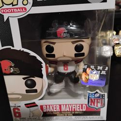 Brand New Cleveland Browns Baker Mayfield Funko Pop #110