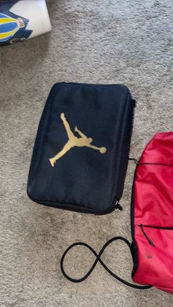 Jordan bags one a shoe box bag and other gym bag