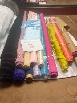 Silk and satin