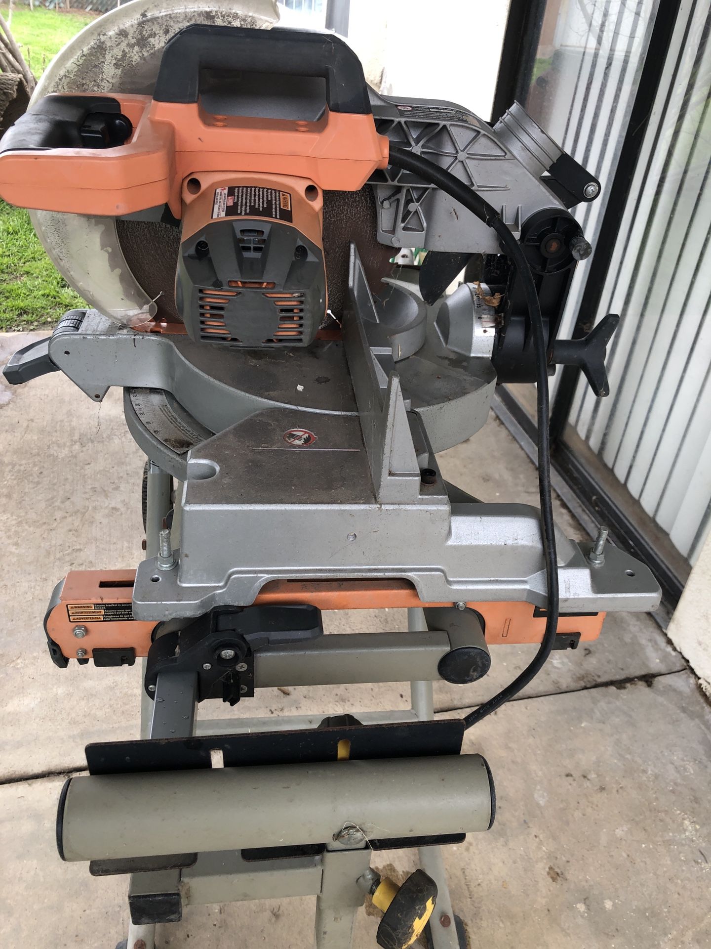 Ridgid 12” Chop Saw With Stand for Sale in Covina, CA OfferUp