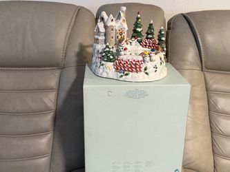 Snowbell Christmas Village Candle Holder