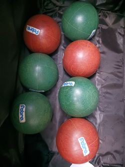 Quality bocce balls, not a set. Price Each