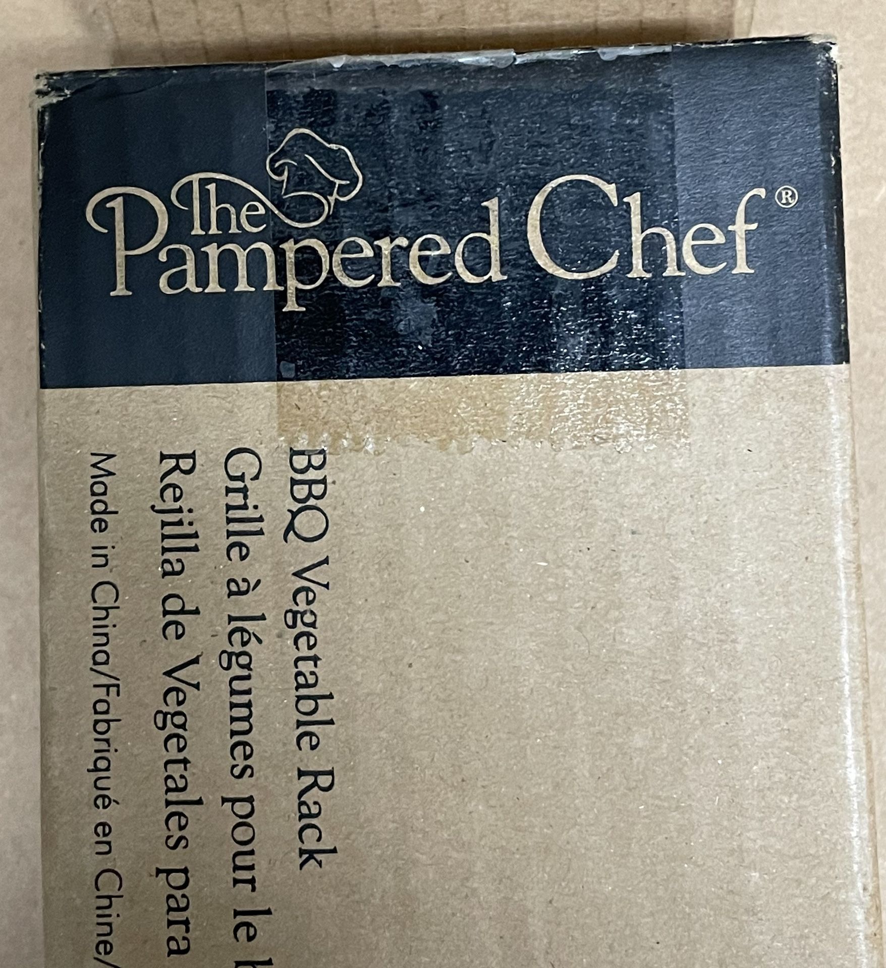 NIB Pampered Chef BBQ Vegetable Rack 2712