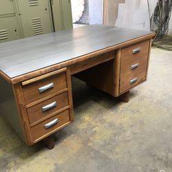 Vintage Oak Desk