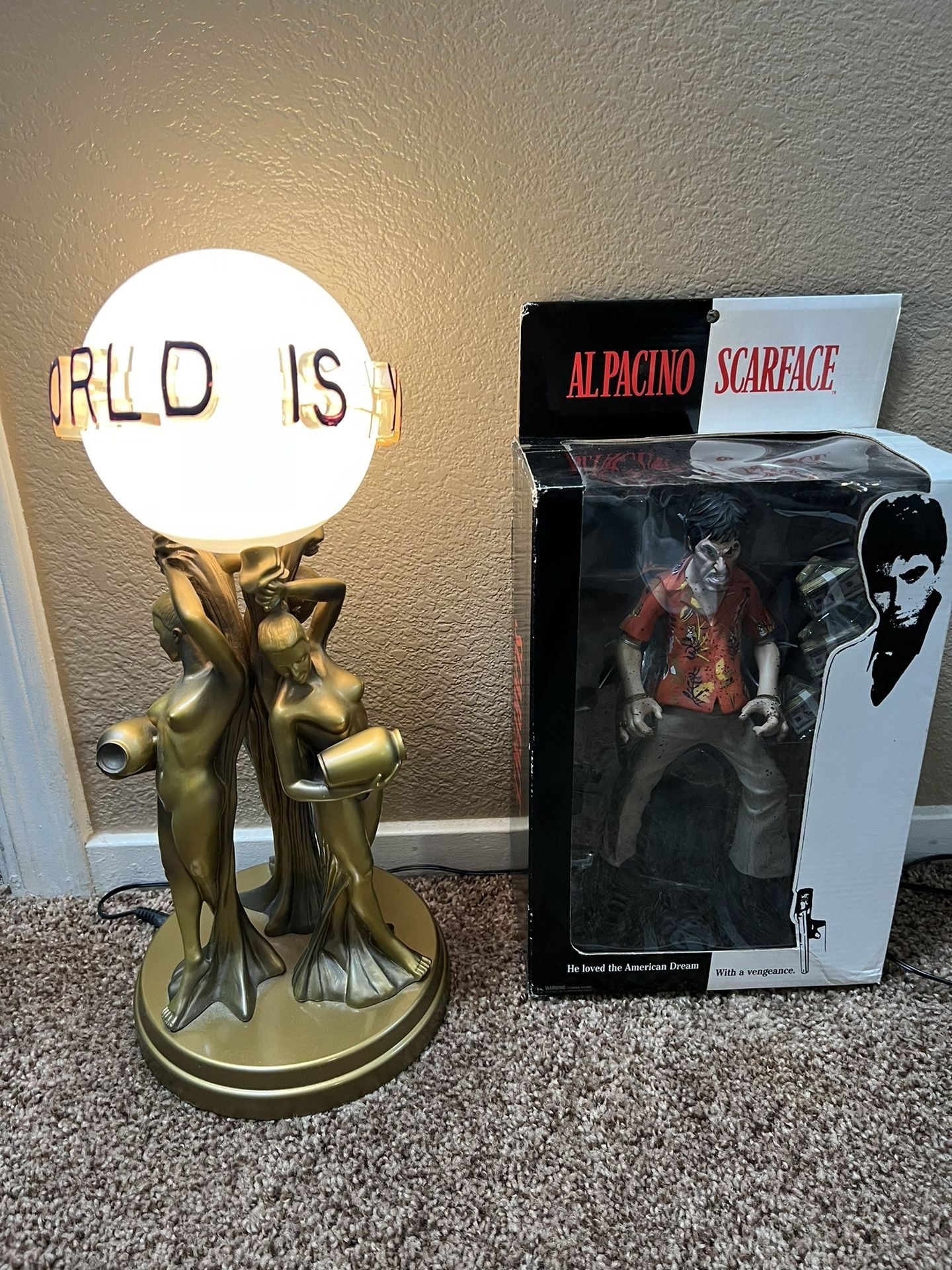 Scarface Al Pacino 3D Printing Unpainted Figure Model GK