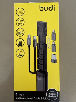 BUDI Multifunctional 9 in 1 Data