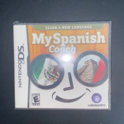 Sealed Nintendo DS My Spanish Coach Game *NOT FREE*