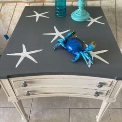 Grey Starfish Side Table Sofa Table Large 