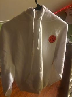 White anime Hoodie