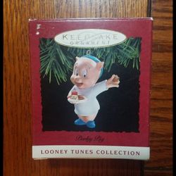 Porky Pig CHRISTMAS Ornament Hallmark NEW IN BOX