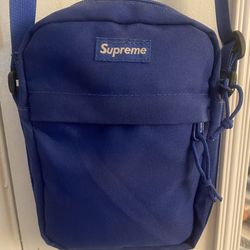 Supreme Royal Blue Crossbody Bag/purse 