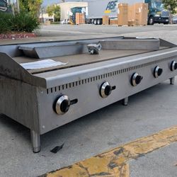 Clearance NSF 60 ins gas heavy duty griddle 104164L0402