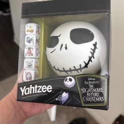 Nightmare Before Christmas Yahtzee