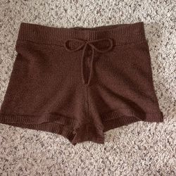 Cozy Brown Shorts from Target