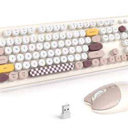 Wireless Keyboard &Mouse/Combo De Teclado Y Raton Inalámbrico 
