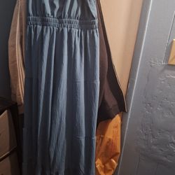 Blue Romper Outfit