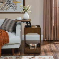 Mid Century Modern Lift Top Side Table, Small Rising End Table Couch Table With Storage Shelf, Wooden Nightstand,modern coffee table,cocktail table