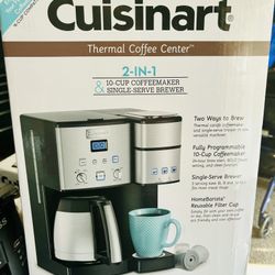Cuisinart 2 In 1 Coffee Center 
