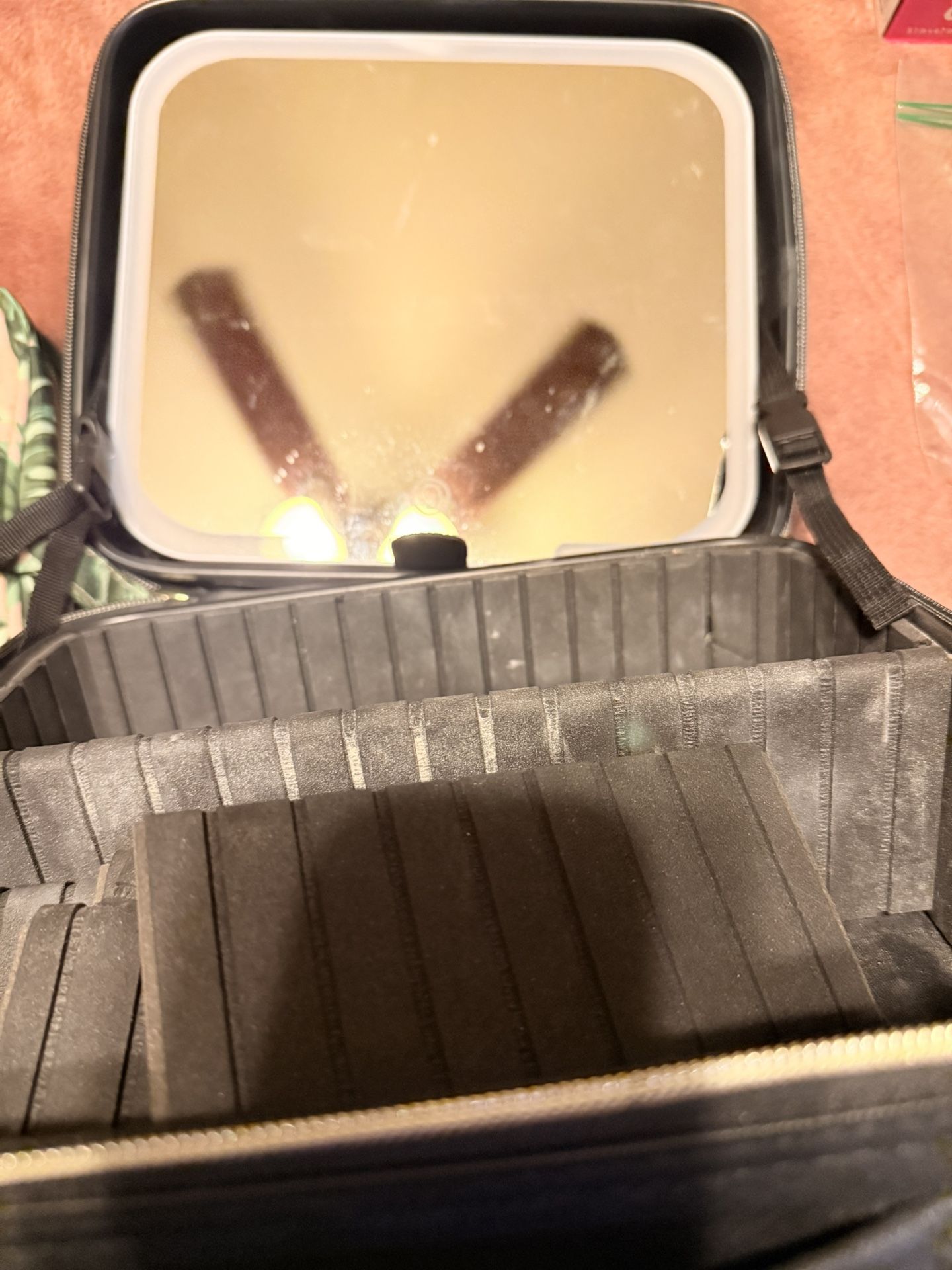 Makeup Case With LED Mirror 