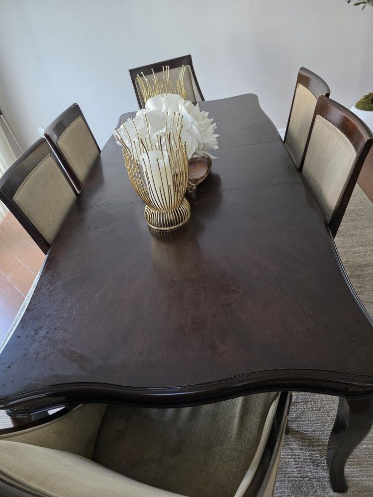 Used Dining Table That Seats 6, With Little Imperfections