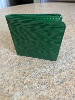 Green Louis Vuitton Billfold