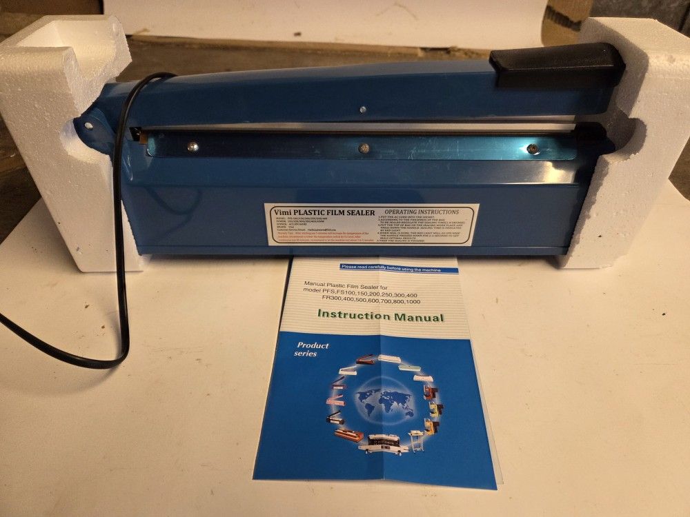 Vimi Impulse Sealer For Shrink Wrap