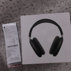 AirPod Maxs + Receipt