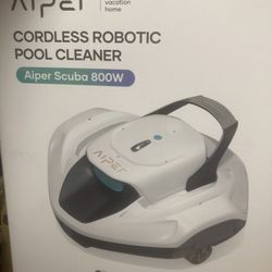 Aiper 800W Cordless Robotic Pool Cleaner $100