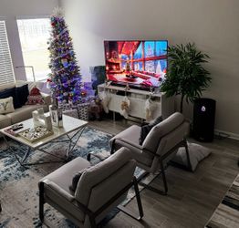 White Marble Coffee Table+ End Table
