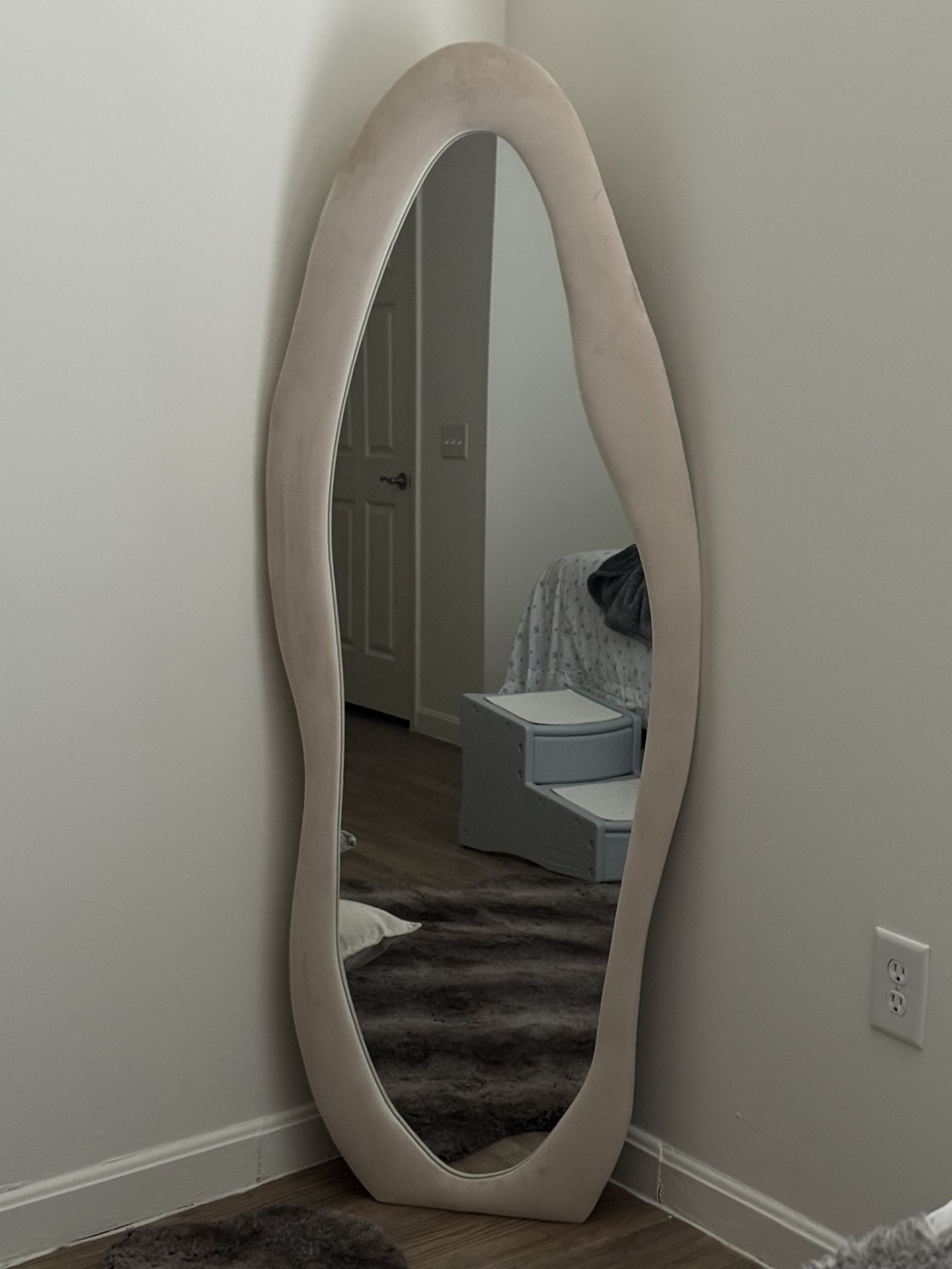Irregular Wavy Floor Mirror