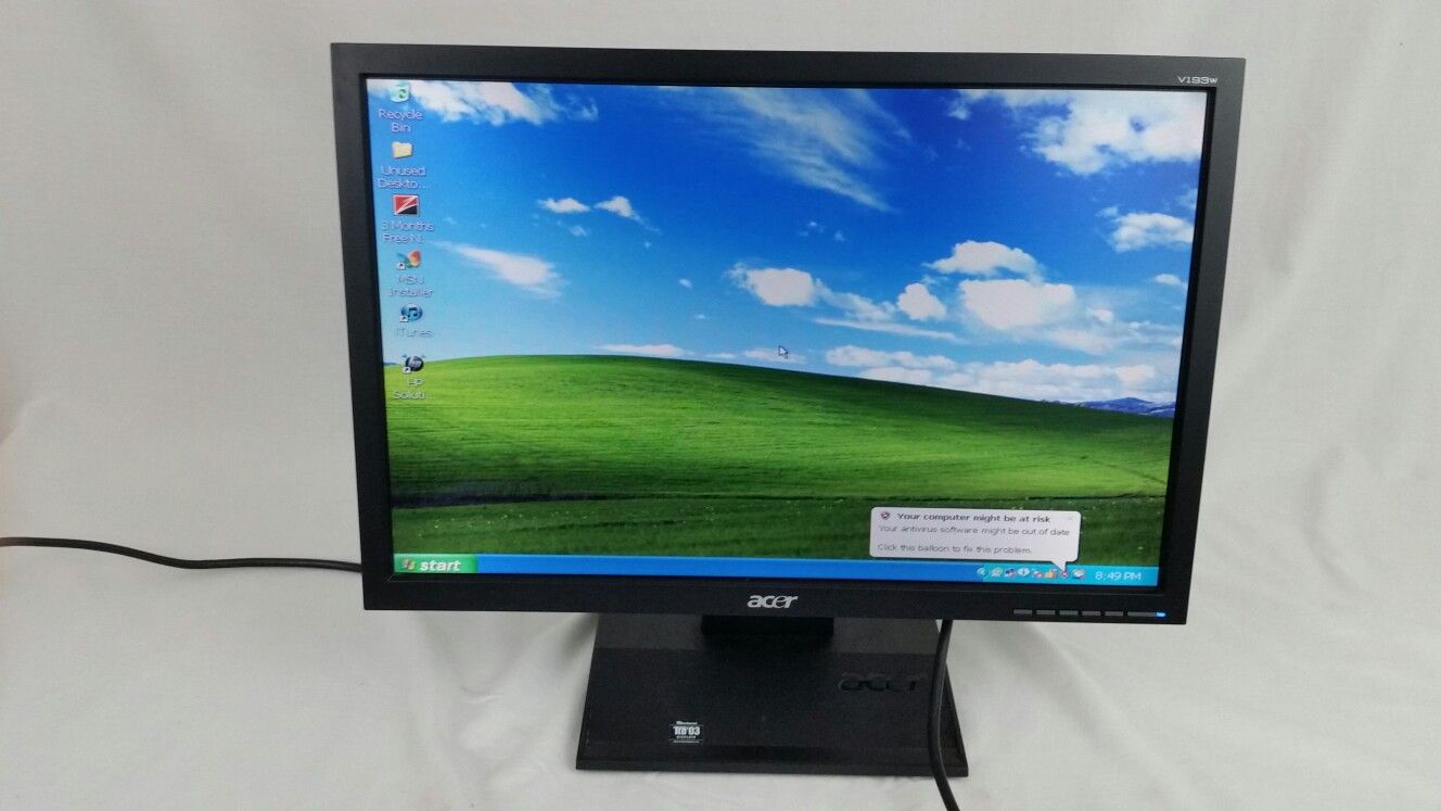 Acer V193W Bb 19" Widescreen LCD Monitor