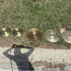 Entire Drum Kit And Extra Parts