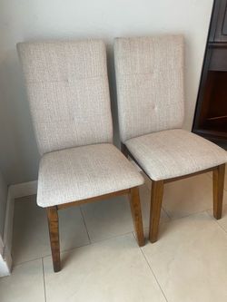 Upholstered Dining Side Chairs (2)