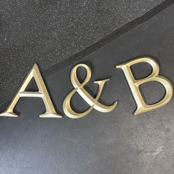 GOLD LETTERS