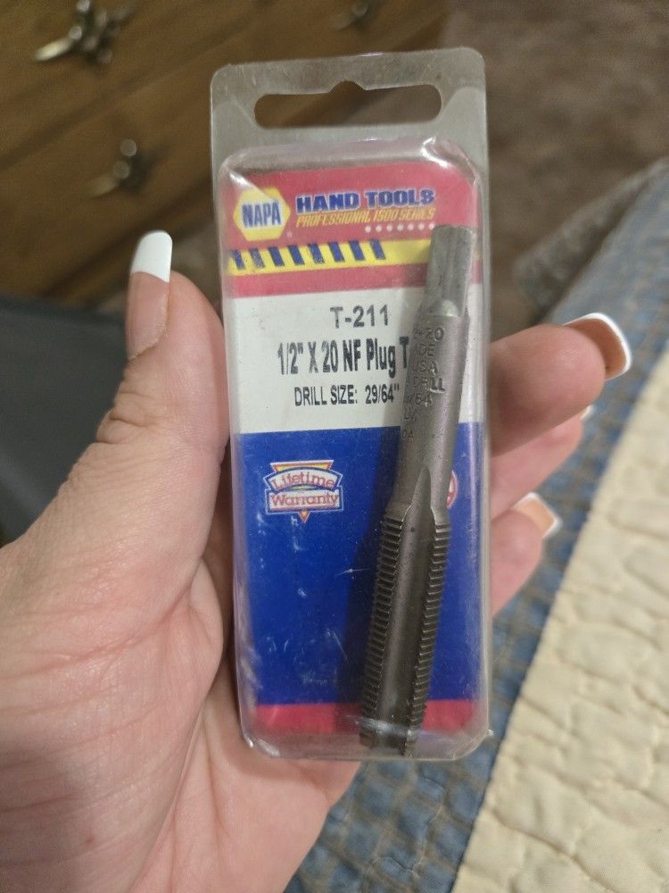 Napa 1/2x 20nfplug Tap Drill Size29/64 Brand New Never Used